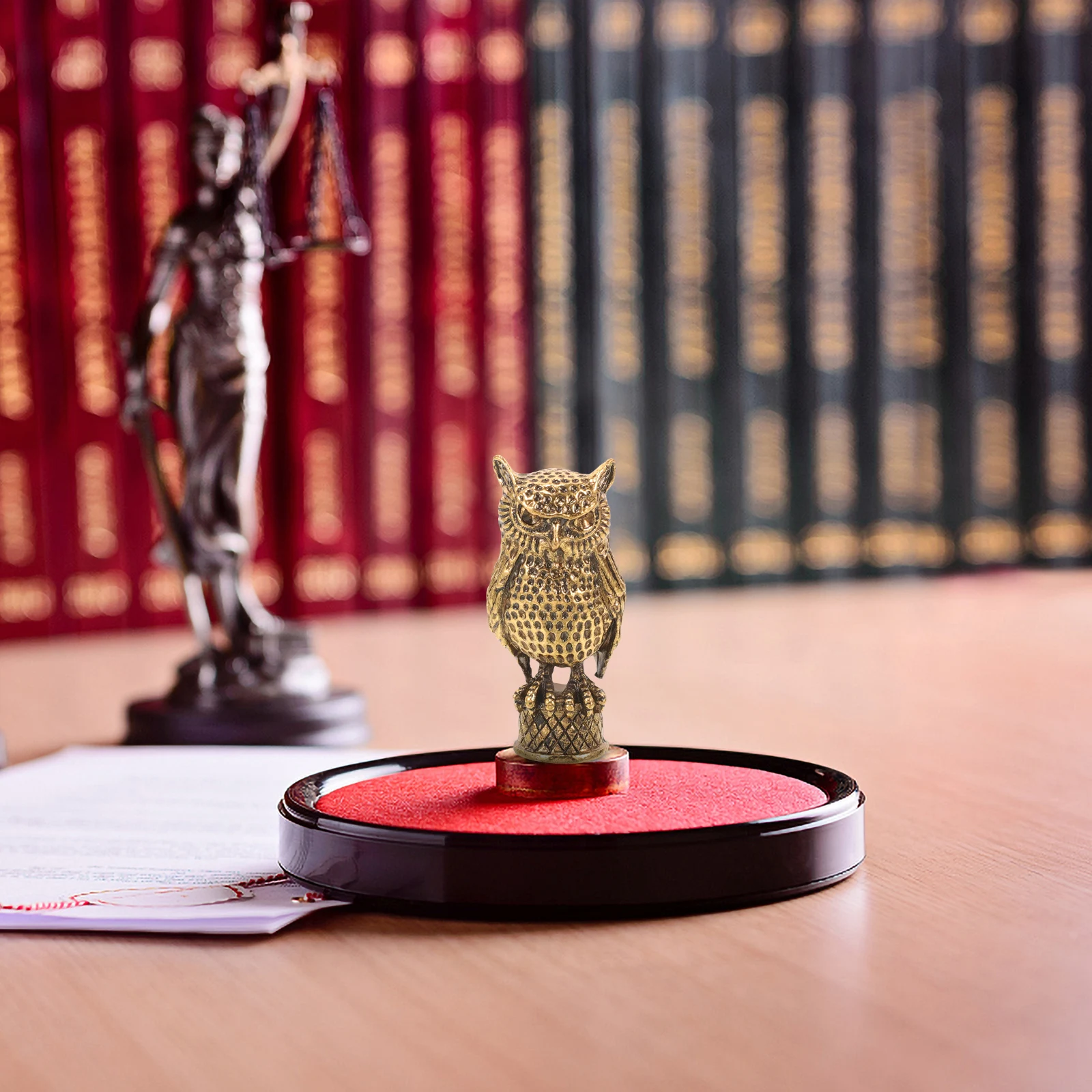 

Chic Owl Design Stamp Handle for Wax Seal Replacement DIY Accessory Crafting Wedding Invitation Envelope Sealing Supplies