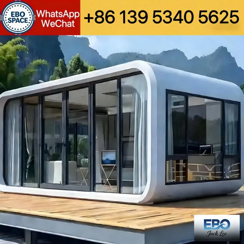 40ft Mobiles Haus Erweiterbares Container-Haus Kostengünstig 2-3 Schlafzimmer mit Küche und Bad Faltbares Haus