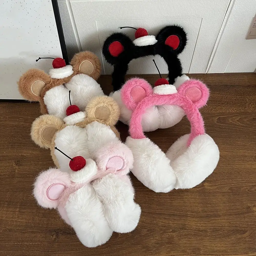 

Модные мягкие зимние наушники, повседневные уютные теплые наушники, флисовые грелки для ушей для мужчин и женщин