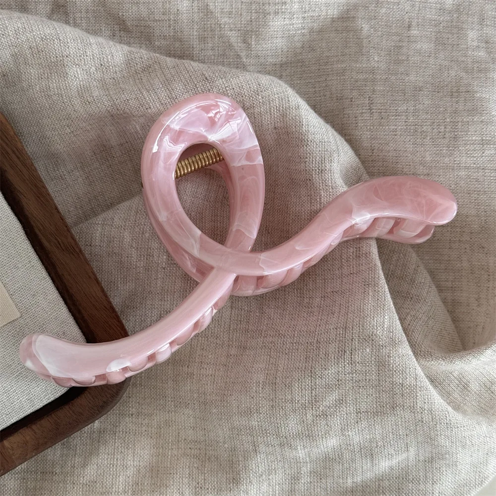 أنماط رخامية رائعة مخالب شعر كبيرة أكريليك للنساء ، قبضة شعر للسيدات ، قبضة شعر ، أغطية رأس ، مشابك ، مشابك شعر ، جديدة لغسيل الوجه