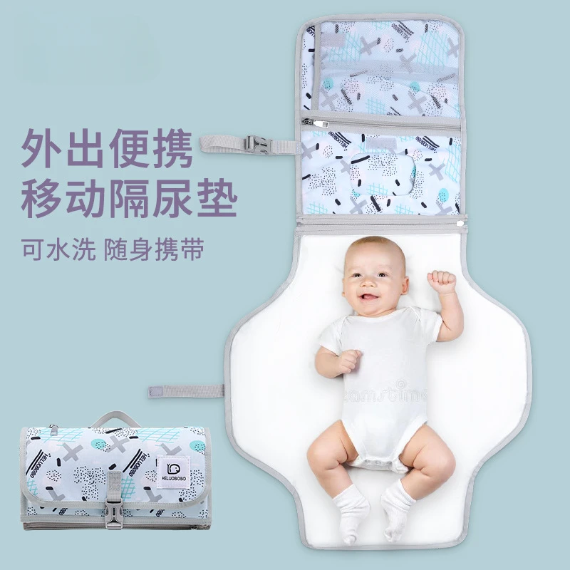 Diaper Pad Portable Baby Diaper Changing Bag Multifunctional Foldable Mother Baby and Mother Bag