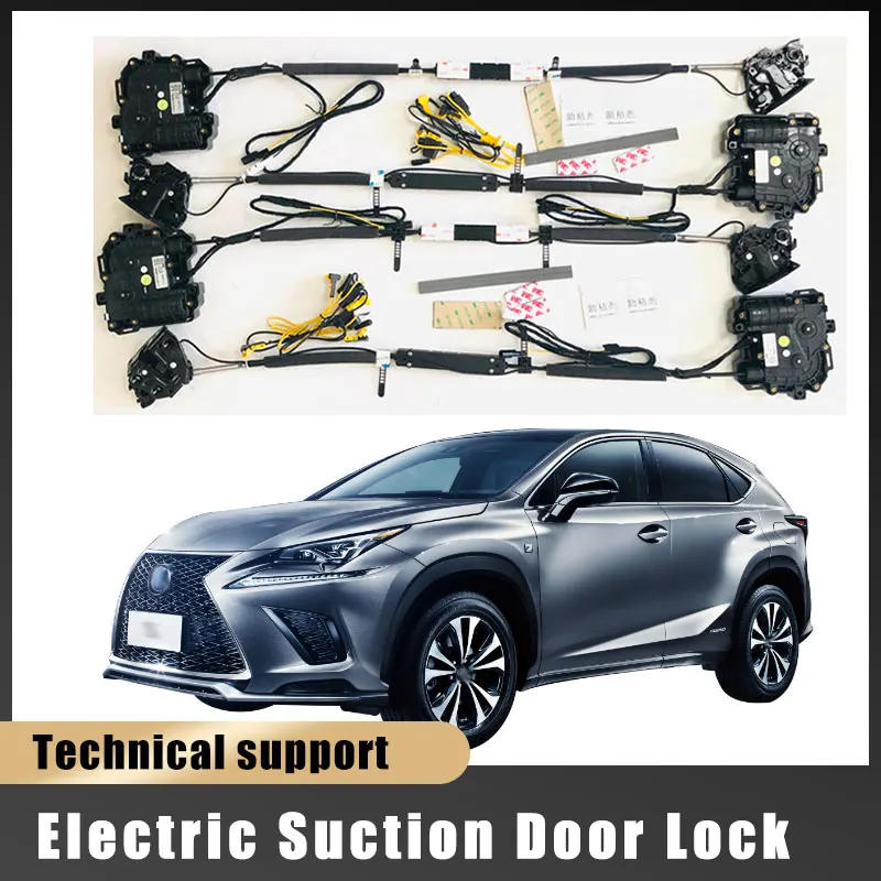 

Car Soft Close Door Latch Pass Lock Actuator Electric Absorption Suction Silence Closer For Lexus nx 2012~2023