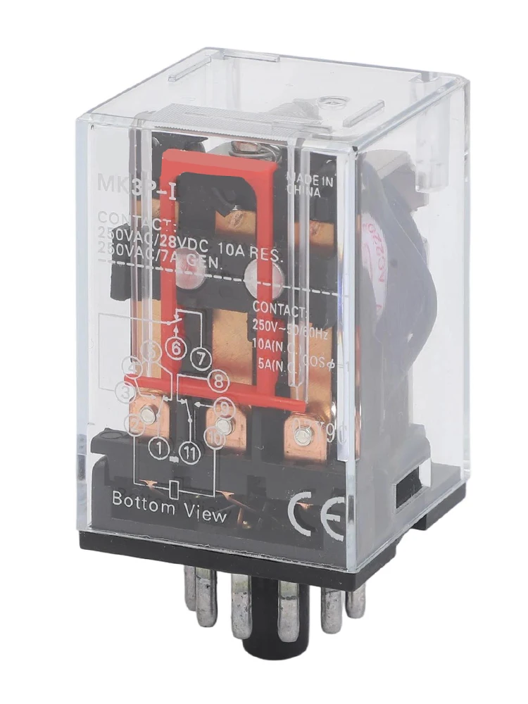 For Industrial Use Color As Shown In The Picture MK3P-I Relay Small Intermediate Relay Electronic Equipment Relay