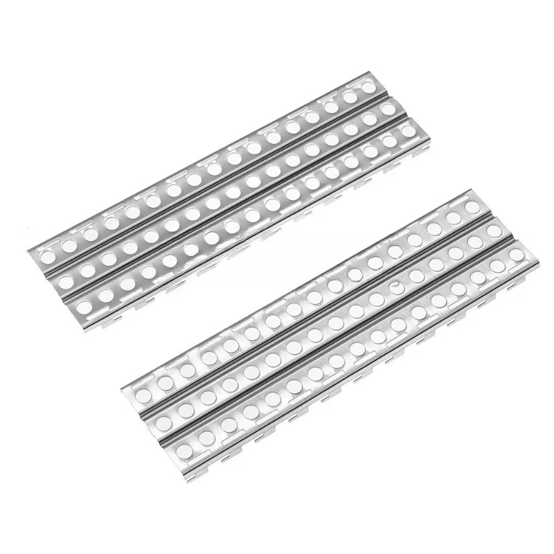 Metal Sand Ladder Recovery Board Anti-Skid Plate, Scale Mood Decor Parts for 1/10 RC Crawler TRX4 Axial SCX10 90046