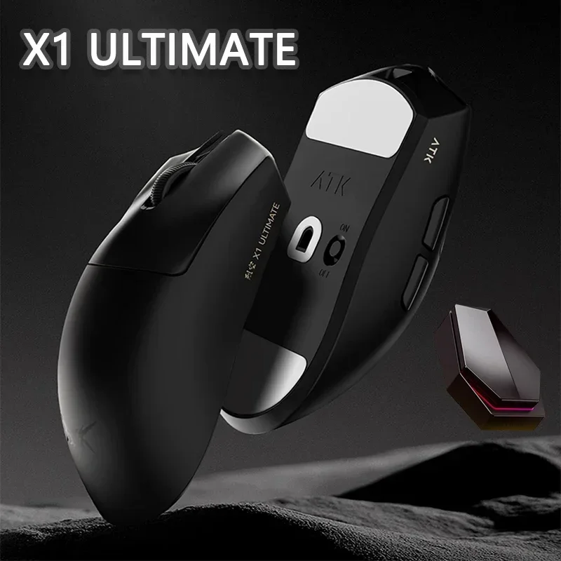 ATK Blazing Sky X1 ULTIMATE FPS E-sport Ergonomics Gaming Accessory 42000DPI Mouse Gamer Mouse Laptop Accessories Gift