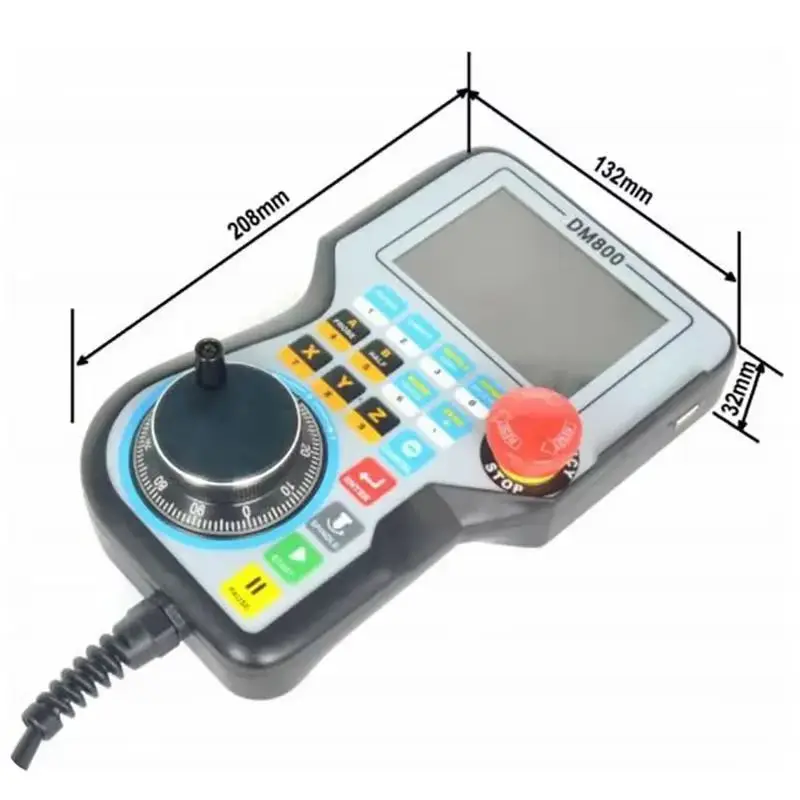 DM800 Standalone CNC Motion Controller with MPG Handwheel Support Ethernet G-Code 3/4/5 Axis Offline Control Optically Isolated
