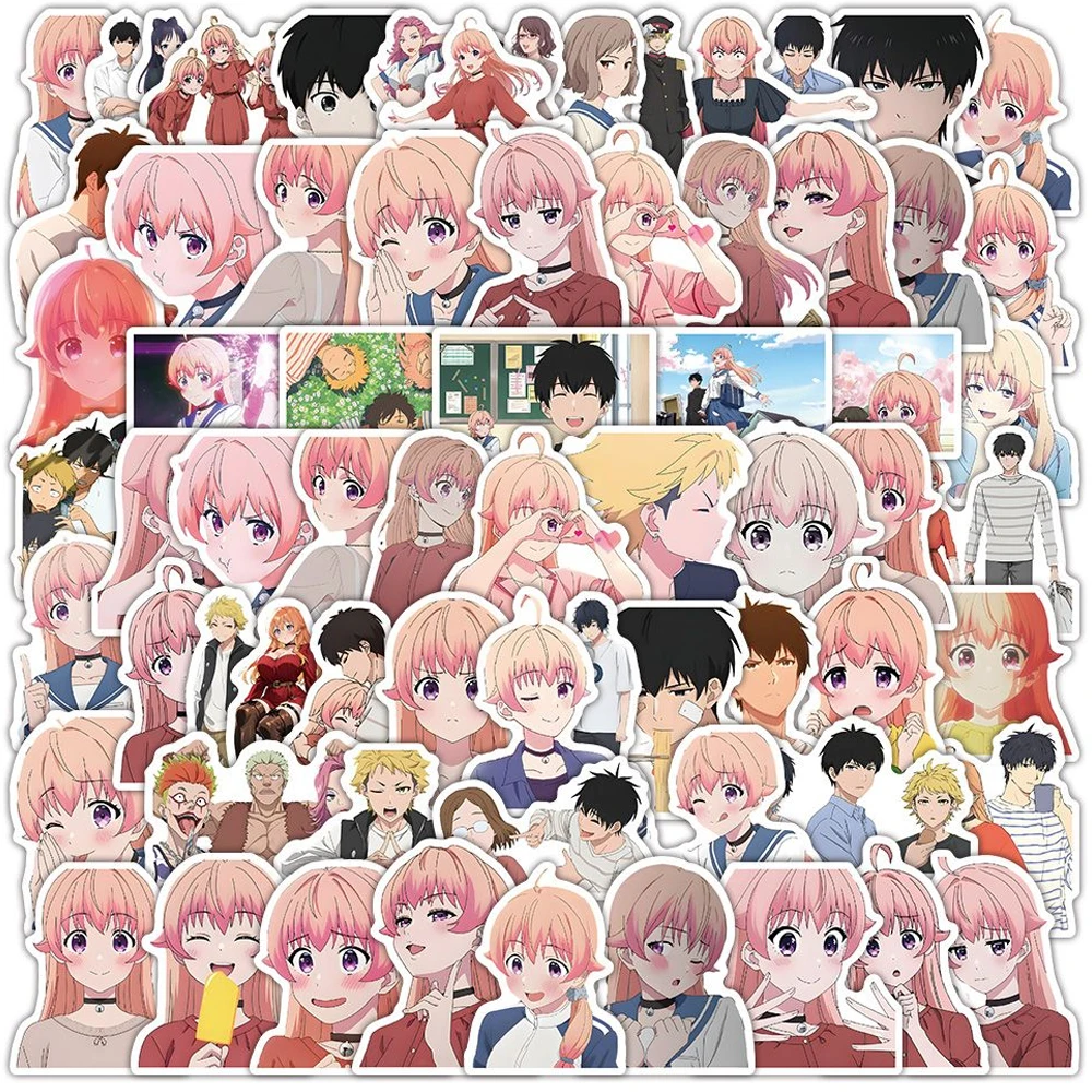 

10/30/65pcs Cute Nico Wakatsuki Witch Watch Stickers Otogi Morihito Anime Sticker Scrapbooking Laptop Phone Girls Cartoon Decal