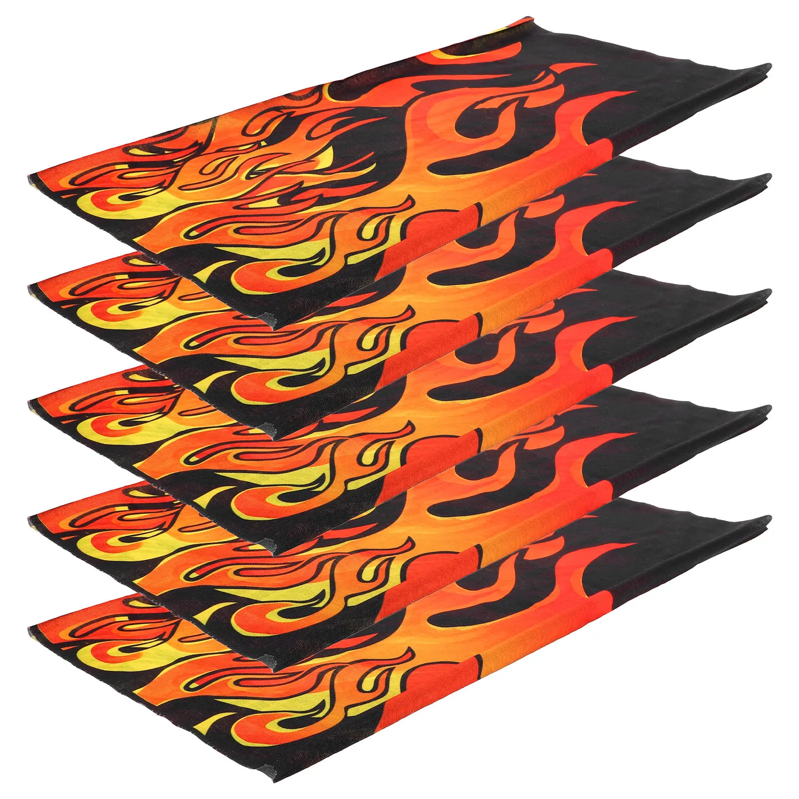 

5 Pcs Bandana Neck Scarf Cycling Face Cover Shield Outdoor Covering Balaclava Mask