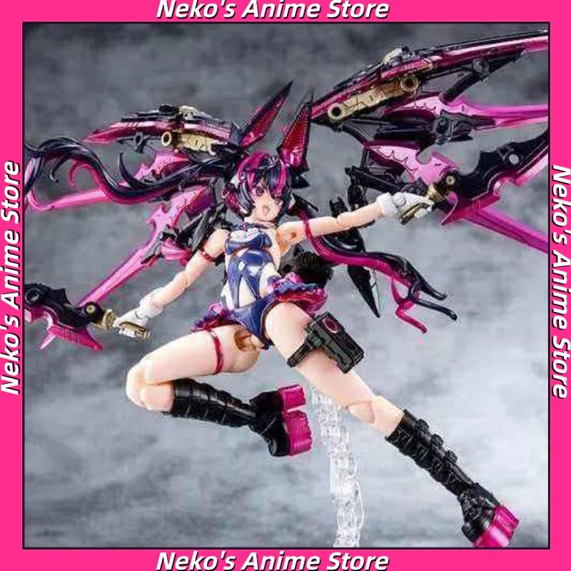 【En Existencia】Kotobukiya Megami Device Desire Maiden Raider, Kit de Modelo de Figura de Acción, Modelo de Anime, Muñeca de Escritorio, Coleccionables, Regalo