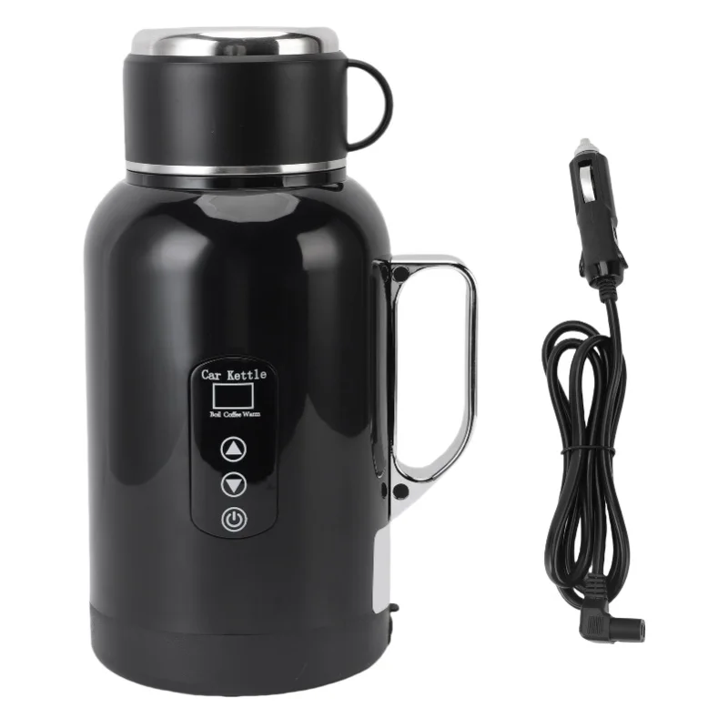 car-electric-kettle-304-stainless-steel-anti-dry-burn-led-temperature-display-foldable-handle-for-truck-boiler