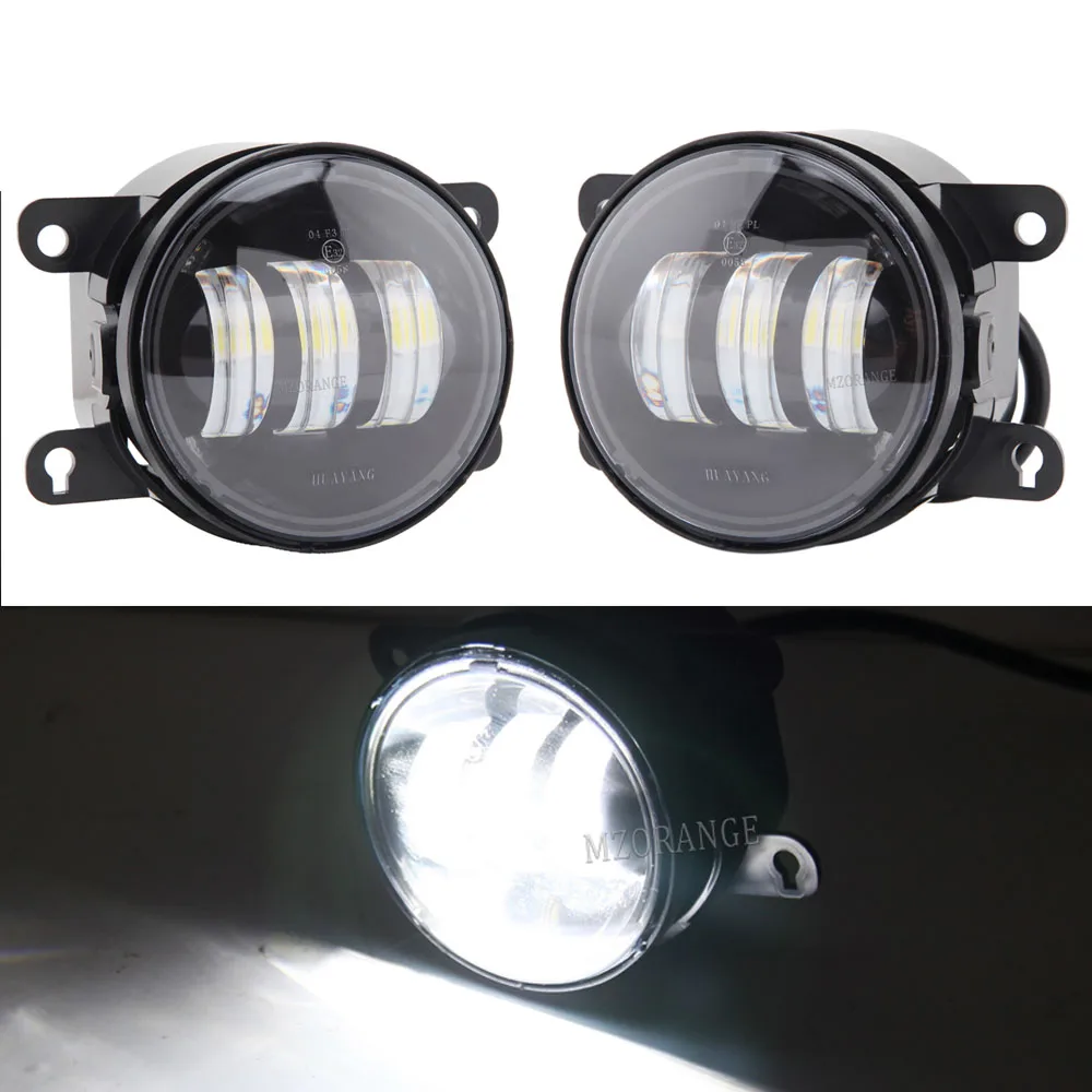 Fog Lights for Ford Focus MK7 MK2 MK3 Fusion Transit Fiesta Tourneo Ranger Explorer LED Foglights Headlight Car accessories