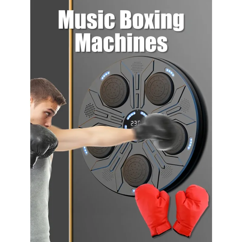 Transformer Sport Training Equipment Boxing Machine Rhythm Smart Bluetooth Boxing Target Wall Target With Boxing Loves