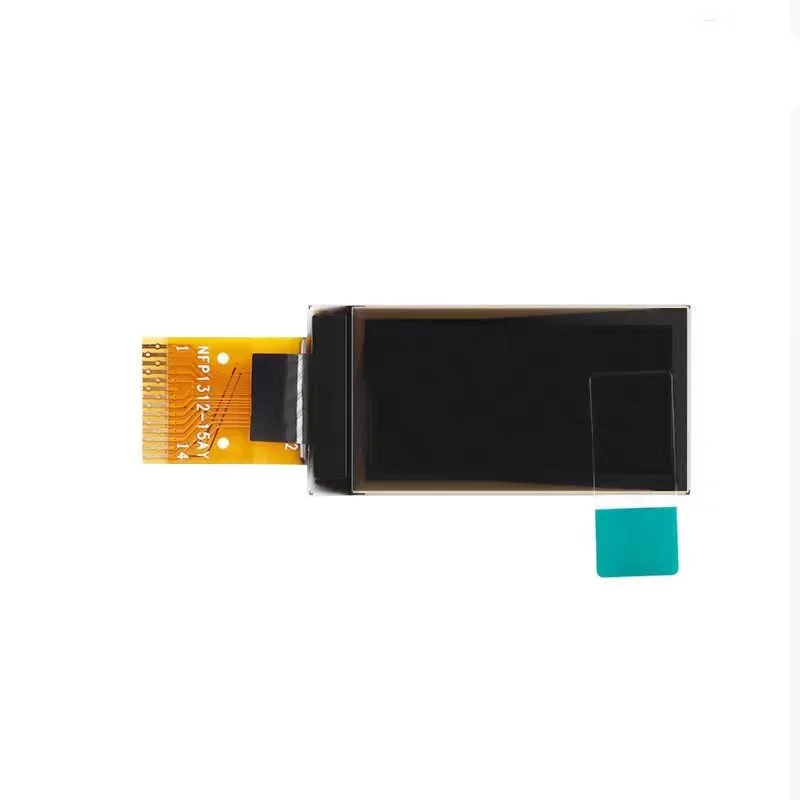 1/5pcs 0.96 OLED bare screen 0.96-inch white 3.3V SSD1312 IIC interface resolution 128 * 64