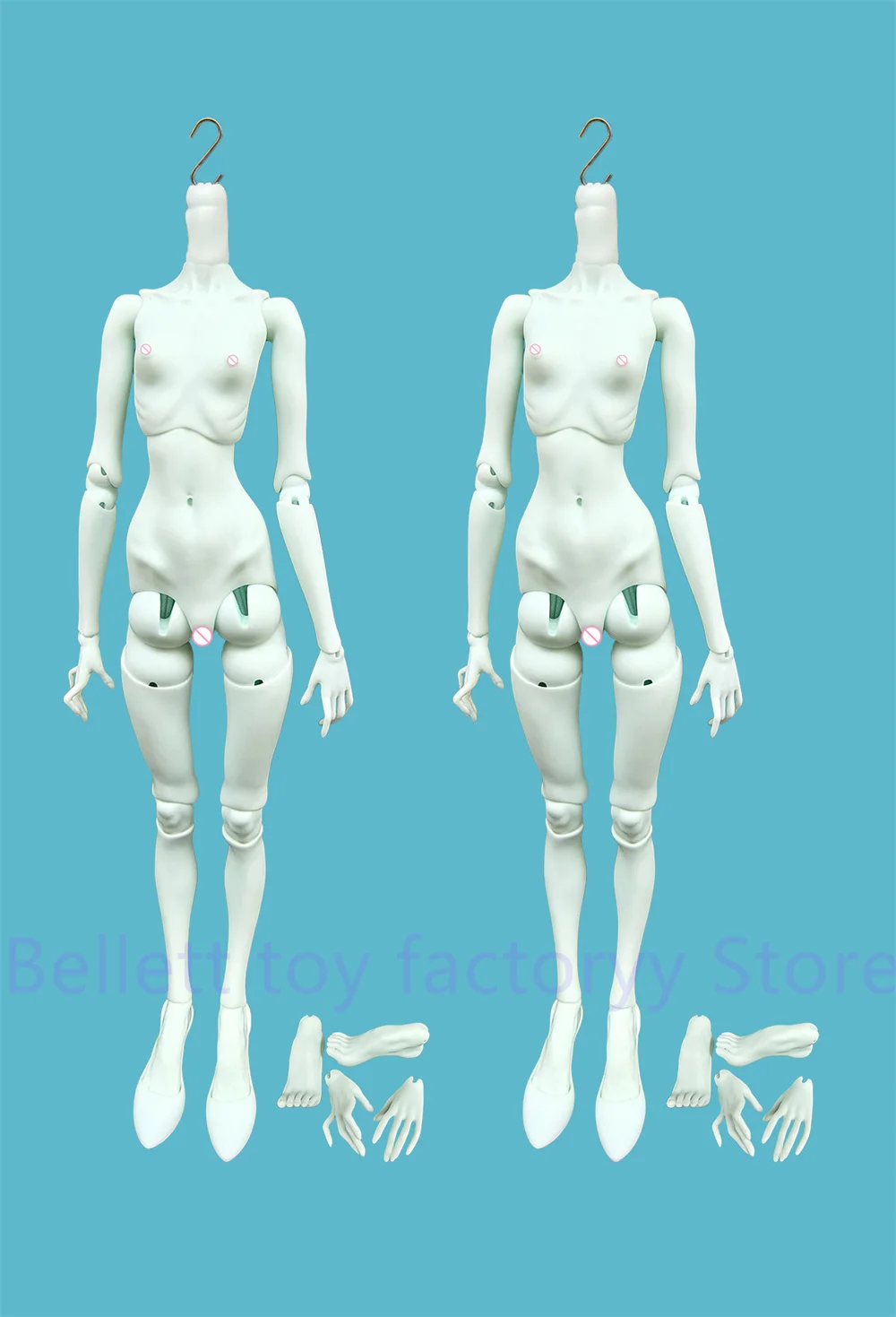 Bjd1/4 winona resin Toy model accessories  human body accessory body