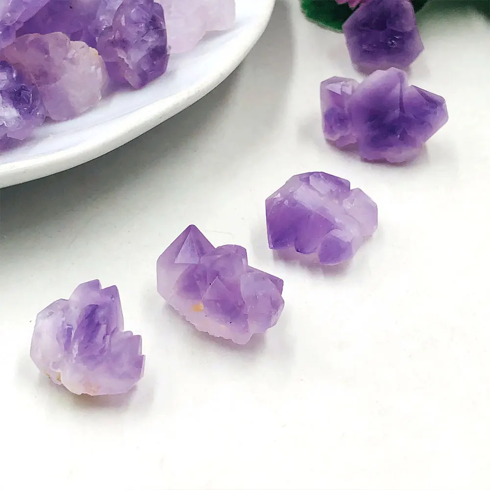 Natural Stones Amethyst Cluster Amethyst Flower Natural Crystal Raw Stone Mineral Specimen Crystals Quartz Home Decor Decoration
