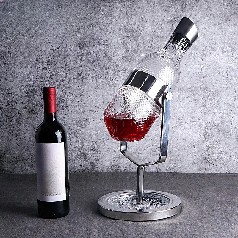 Decanter, creative European swing red wine quick decanter crystal glass jug wine set