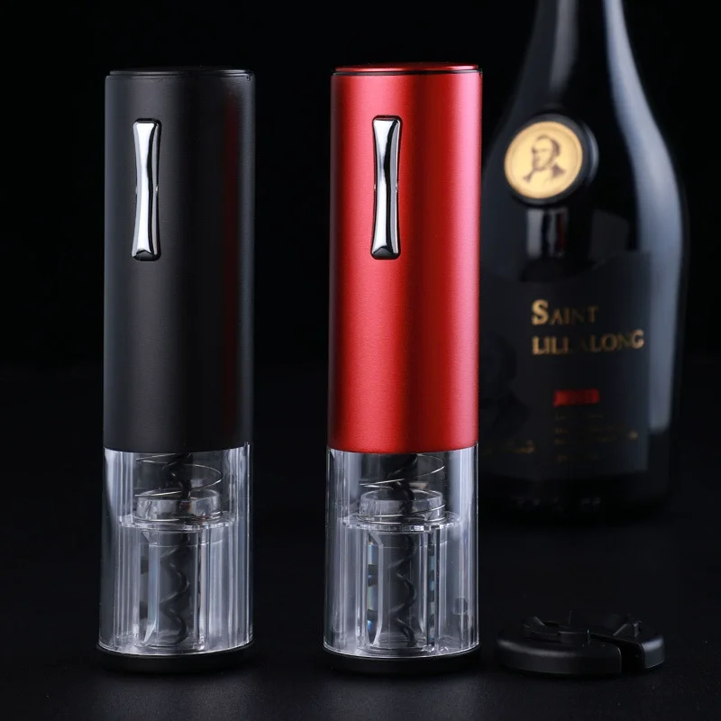 JJYY Elektrischer Weinöffner, automatischer Flaschenöffner, Korkenzieher für Wein, Bier, Soda, Kappenöffner, Küchenwerkzeug-Set