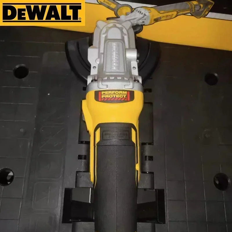 Imagem -06 - Dewalt-rebarbadora sem Fio Polidora Portátil Ferramenta Elétrica Recarregável Motor sem Escova Máquina de Corte Dcg405fn 18v 125 mm