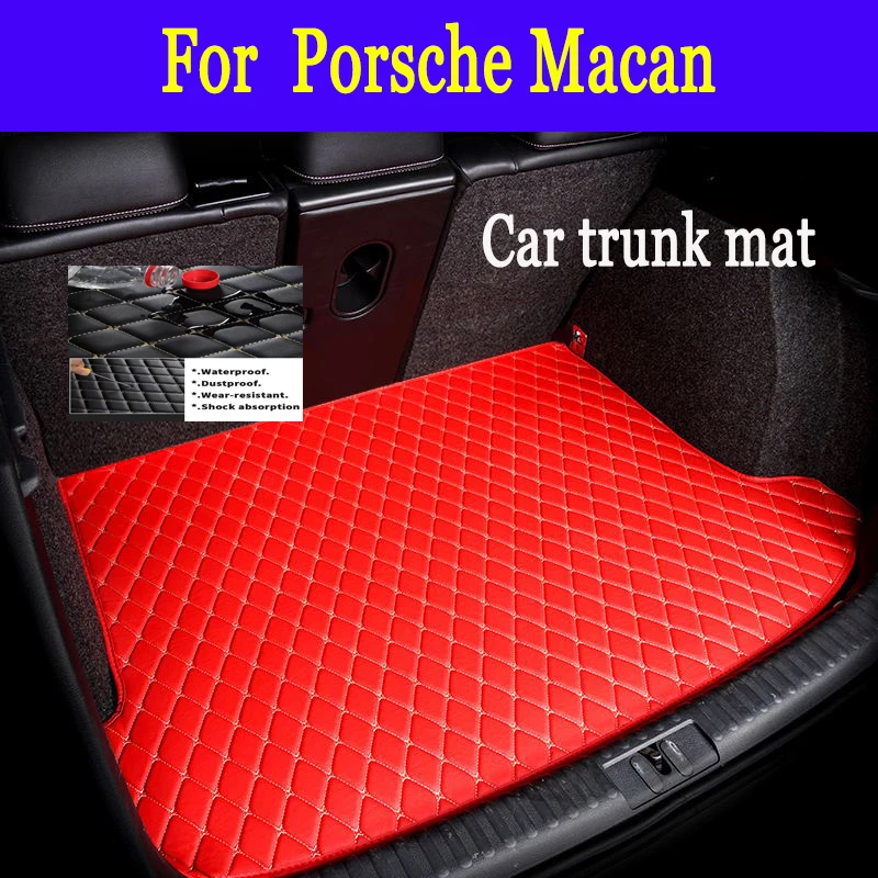 

Car trunk mat for Porsche Macan 2014 2015 2016 2017 2018 2019 2020 2021 2022 Interior Accessories