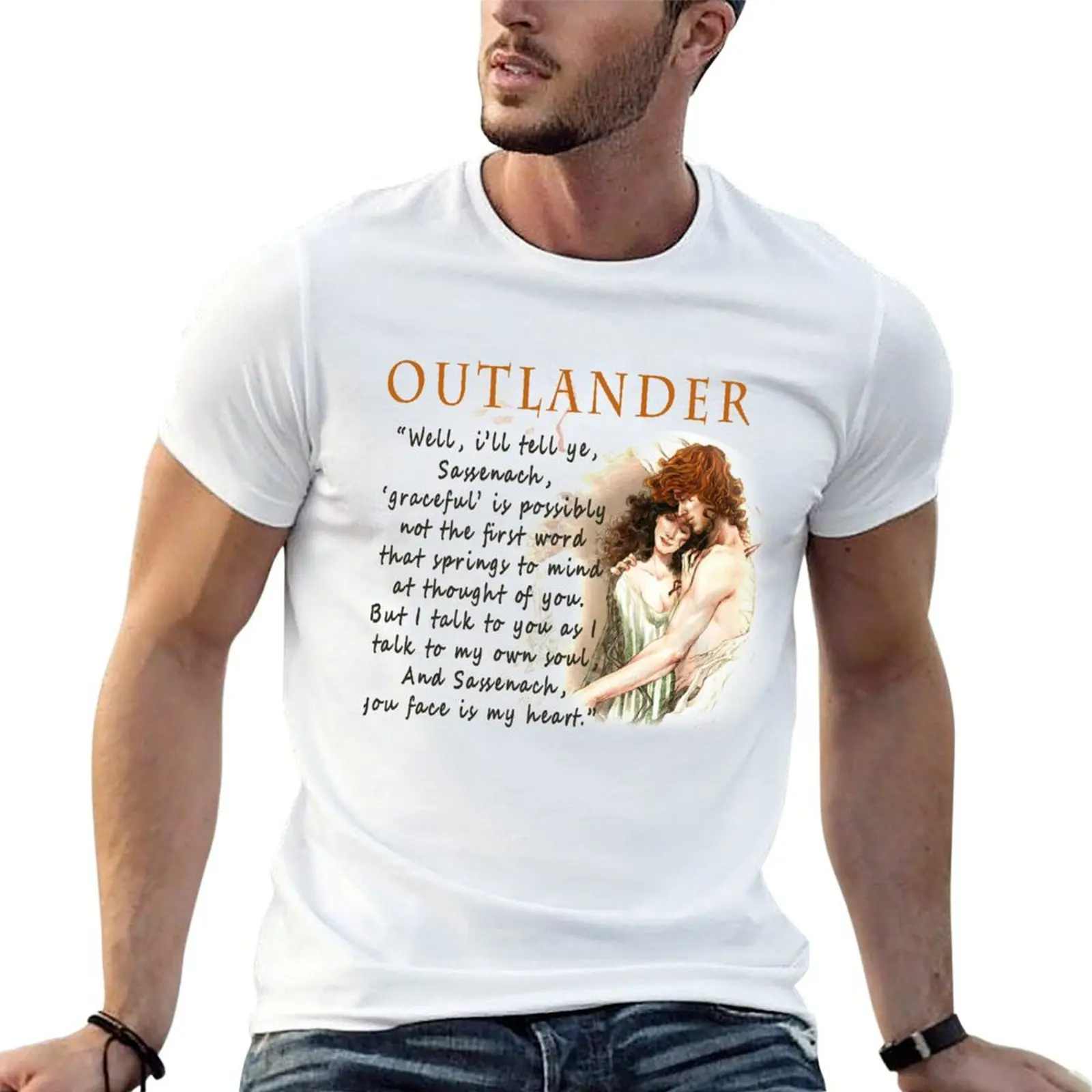 Outlander T-Shirt football t shirt anime figures funny t shirts men