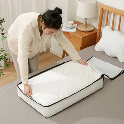 PEVA Waterproof Quilt Storage Bag Large Capacity Clothing Storage Bag Under Bed Quilt Dustproof Bag Wardrobe Organizer