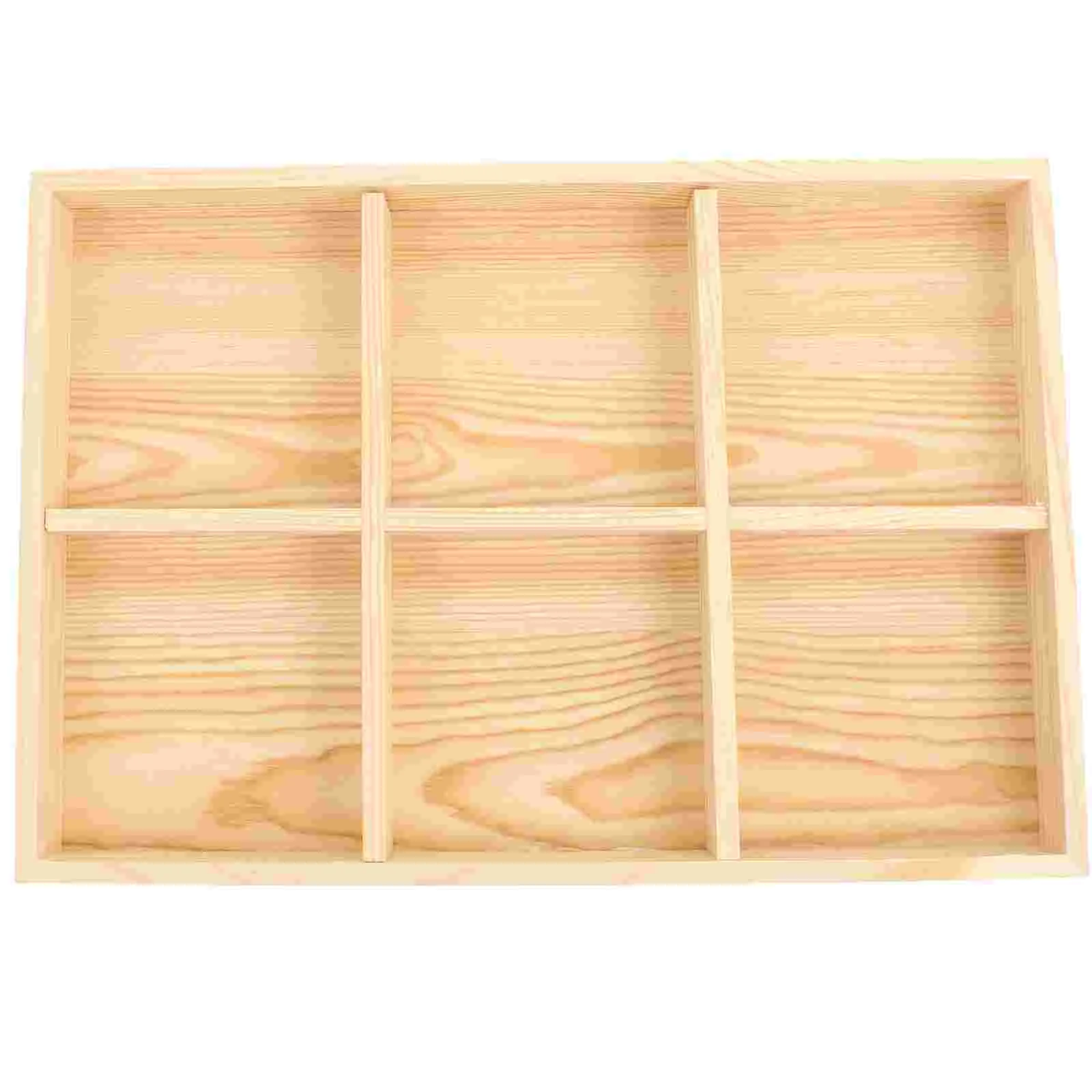 Drawer Storage Tray Miss Display Cabinet Necklaces Wooden Decorative Jewelry Plate