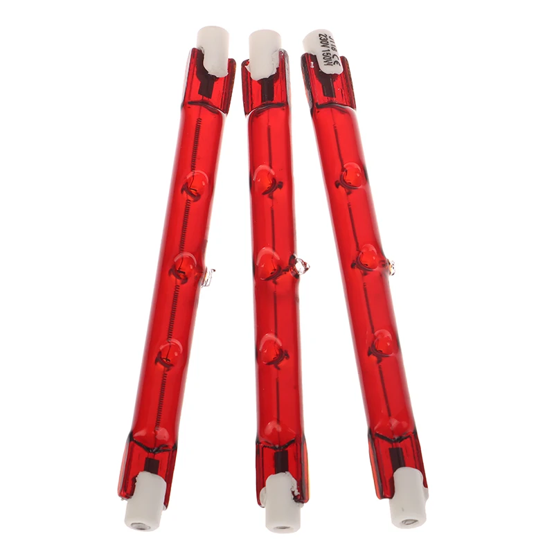 1 Stück 150/200/300 W Halogenlampe 115 mm doppelseitige lineare R7s Halogenlampe AC230V Haushaltsdekor R7s Halogenlampe