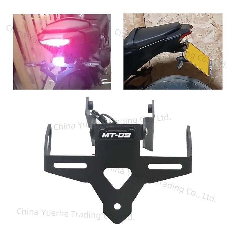 

Аксессуары для мотоциклов для Yamaha MT-09 MT 09 MT09 SP 2024 2025 Tail Tidy Fender Eliminator, комплект, держатель номерного знака, кронштейн