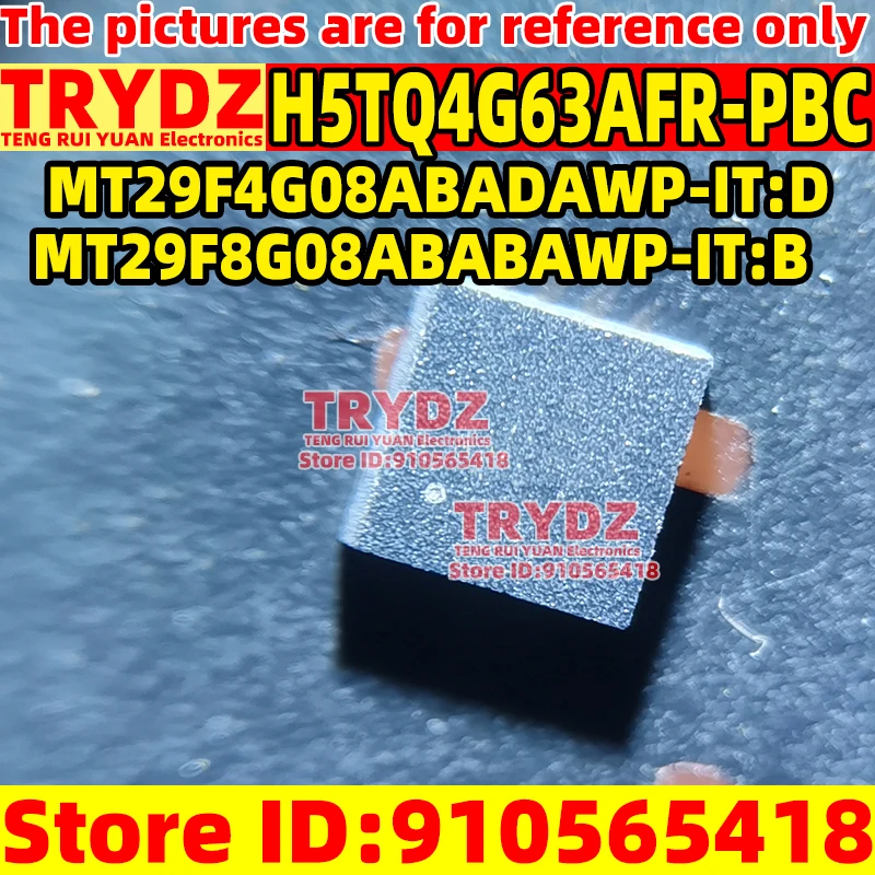 5-1pcs New H5TQ4G63AFR-PBC MT29F4G08ABADAWP-IT:D MT29F8G08ABABAWP-IT:B TSOP48