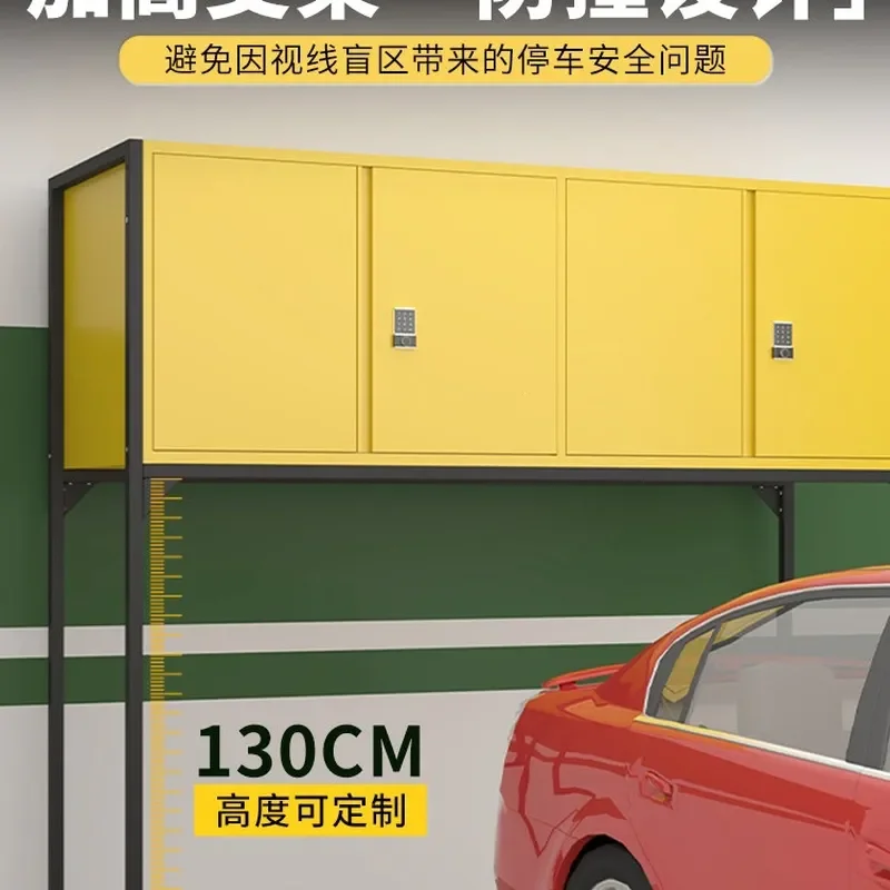 Underground Garage Parking Space Locker Iron Cabinet for Fishing Gear Moisture Proof Sundries Storage Locked Tool Cabinet