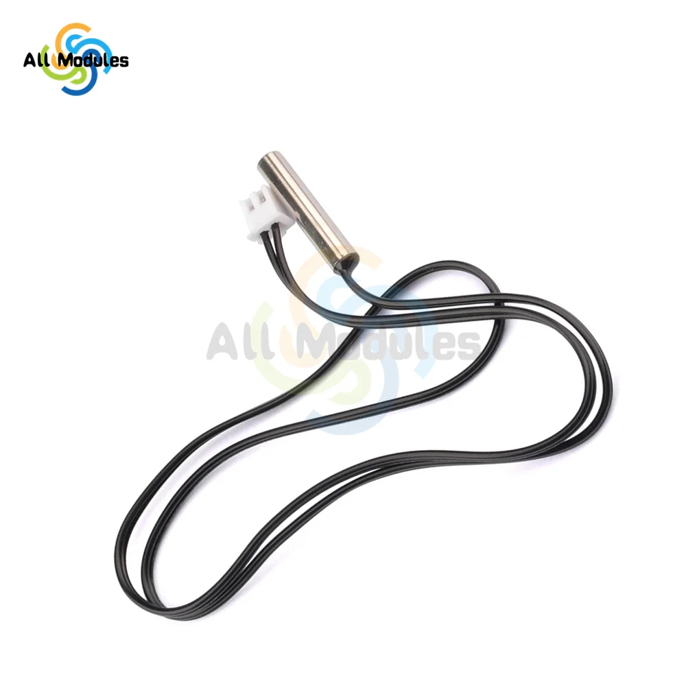 W1209 0.3m 0.5m 1m 2m 3m Waterproof NTC Thermistor Accuracy Temperature Sensor 10K 1% 3950 Wire Cable Probe For Arduino W1401