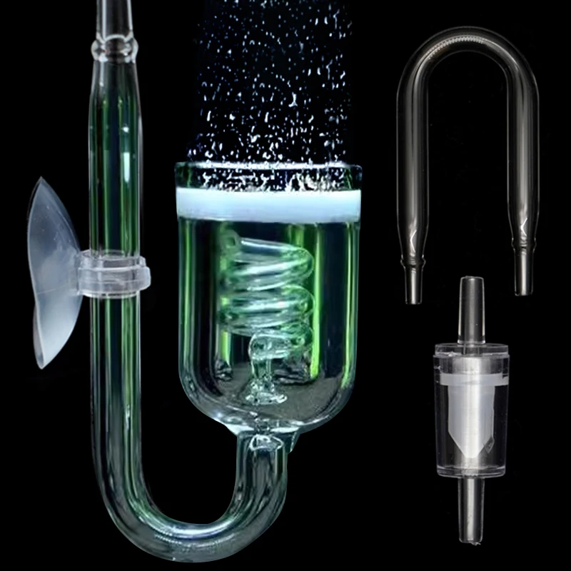 1Set Glass Co2 Diff…