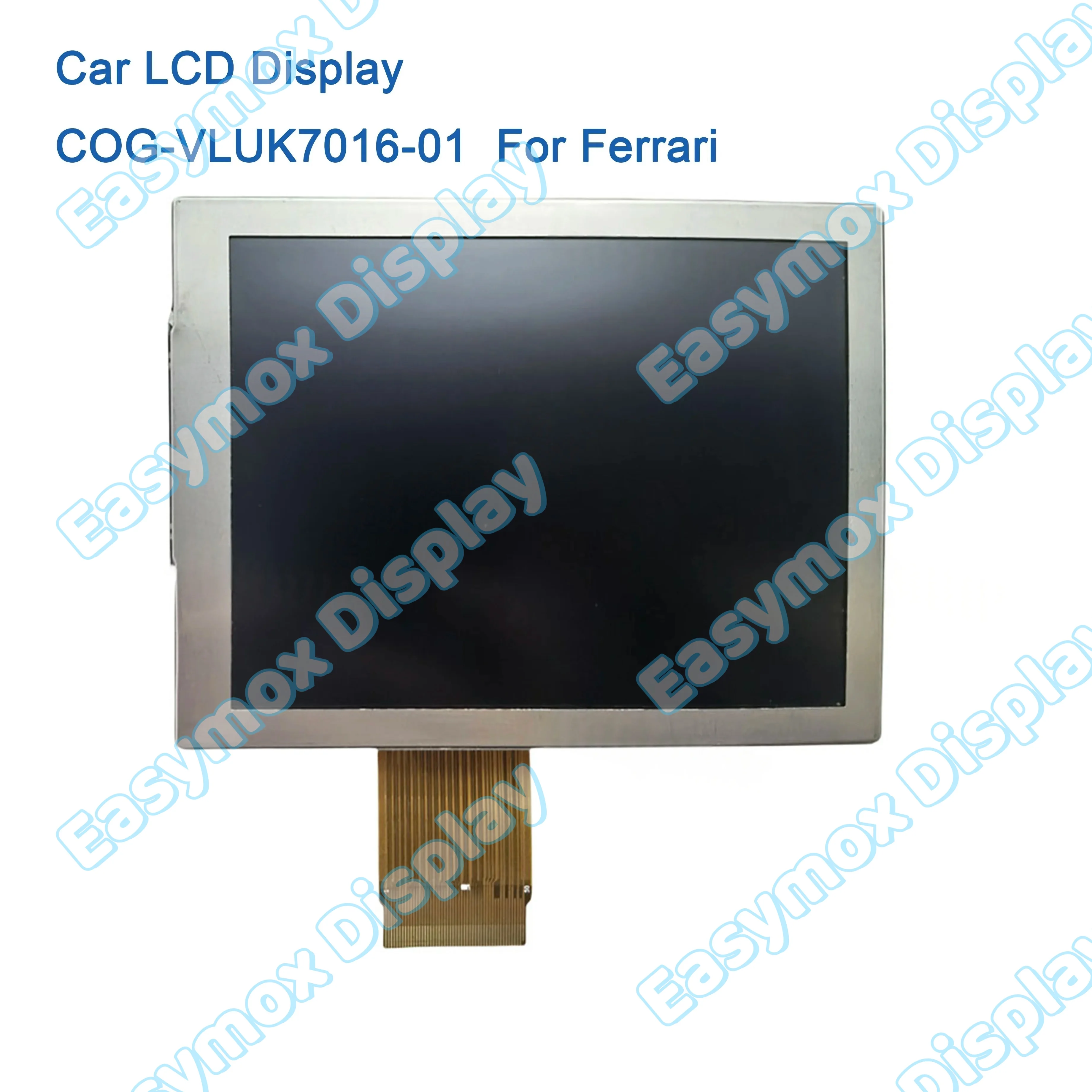 LCD Display COG-VLUK7016-01 for Ferrari Instrument Cluster Dashboard Car Center Control Screen