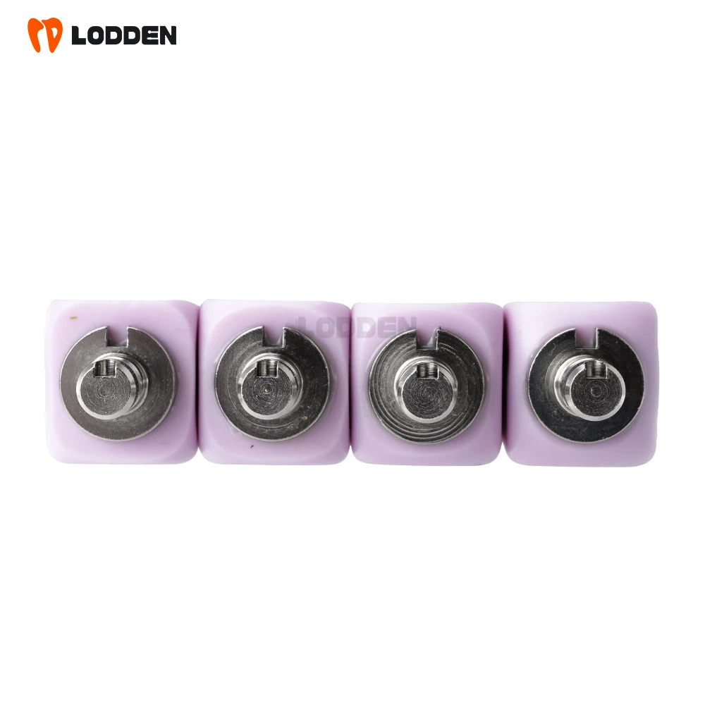 Lodden 4pcs A16 Dental Glass Ceramic Block with Positioning Holes Preformed Lithium Disilicate Block CEREC Sirona CAD/CAM System view 4