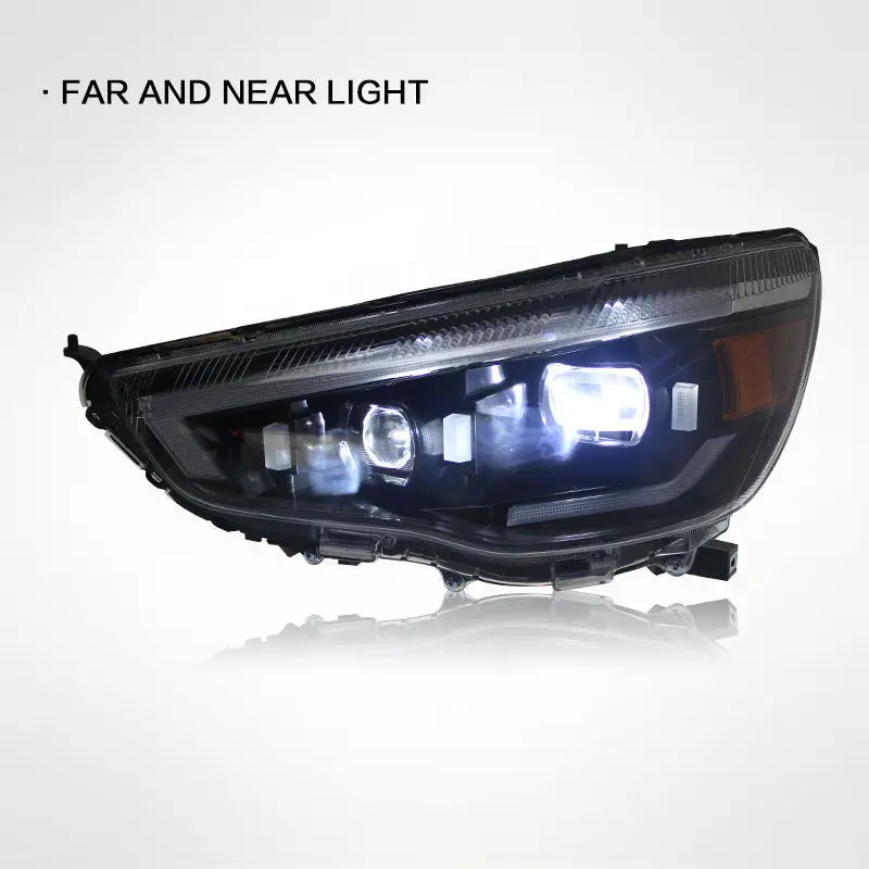 Car Parts Headlights For Mitsubishi ASX 2013-2020 LED Headlights Upgrade latest Styling DRL Dual Projector Car Accesorios