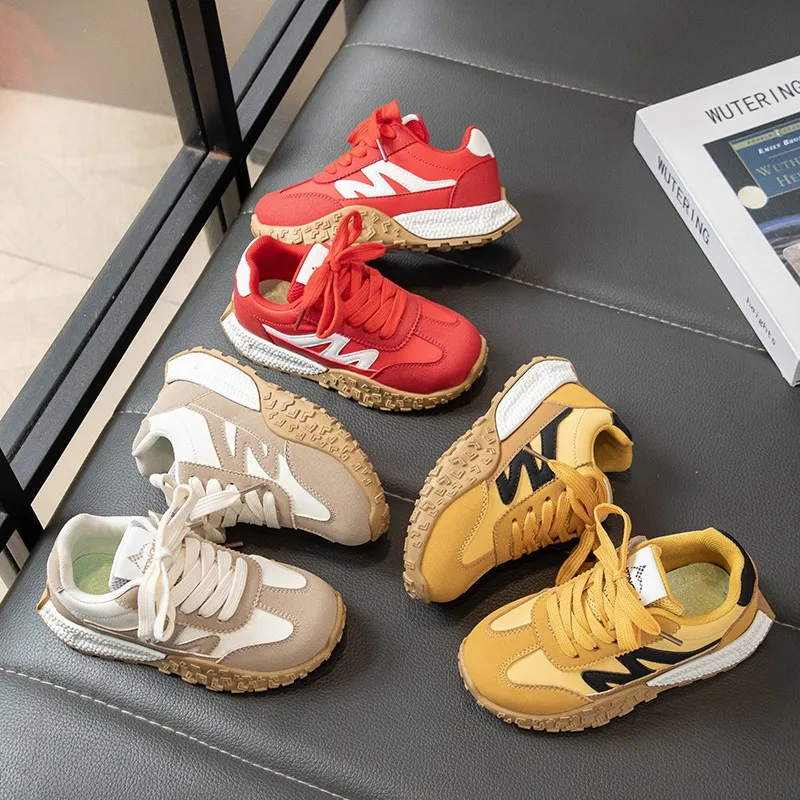 

2025 г., детская обувь, модная сезонная новая стильная многофункциональная модная спортивная обувь для девочек, повседневная обувь для мальчиков