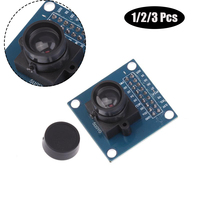 1/2/3Pcs Image Sensor OV7670 Camera Module OV7670 Module Microcontroller Acquisition Module