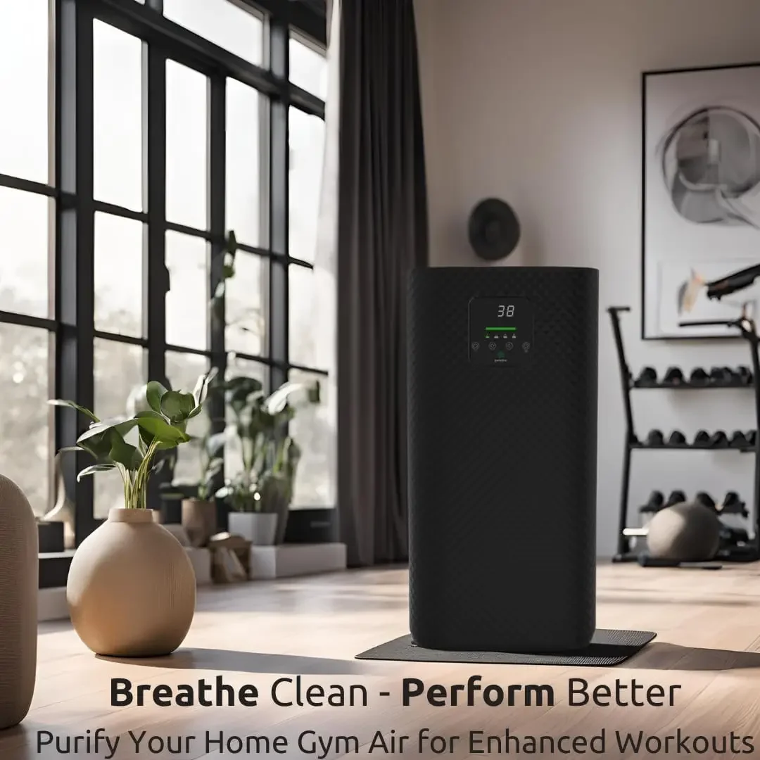 CLEAN AIR Purifier | For Gyms, Yoga Studios, Large Rooms | INHALE PURE AIR for Better Performance & Faster Recovery