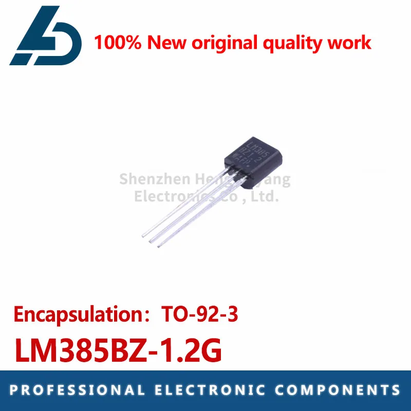 Diodo de referencia de voltaje de micropotencia, paquete de LM385BZ-1.2G TO-92-3, 1.235V