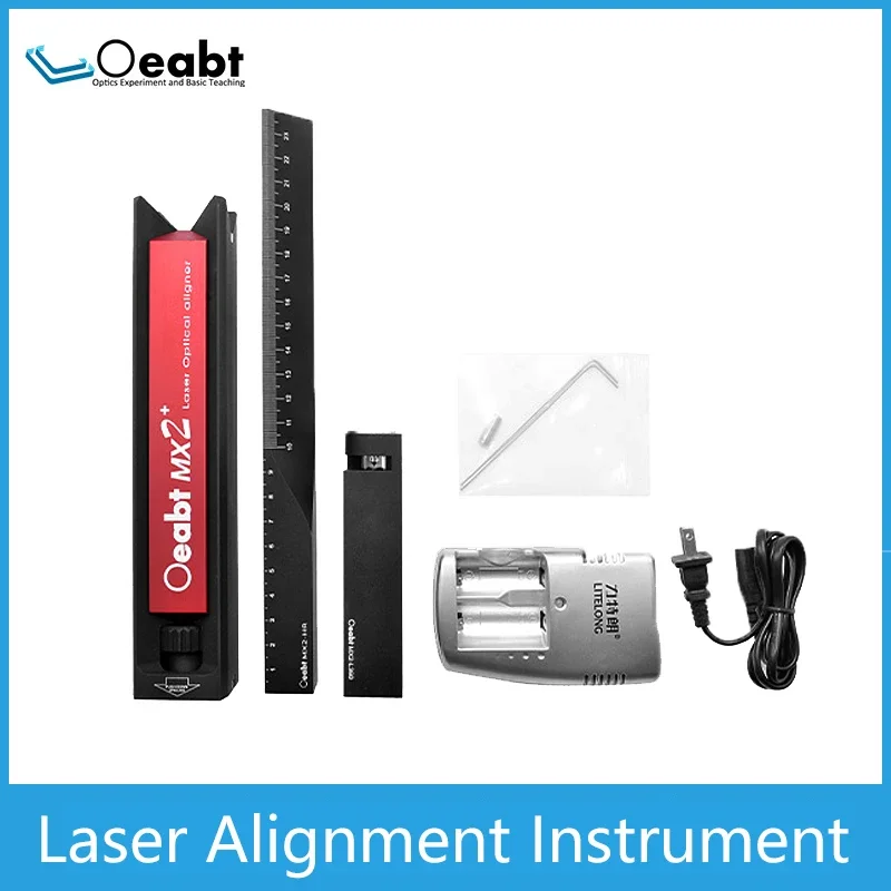 

MX2 Laser Aligner Beam Calibration level Optical Path Construction Laboratory Straight Magnetic Ruler Auxiliary Tool