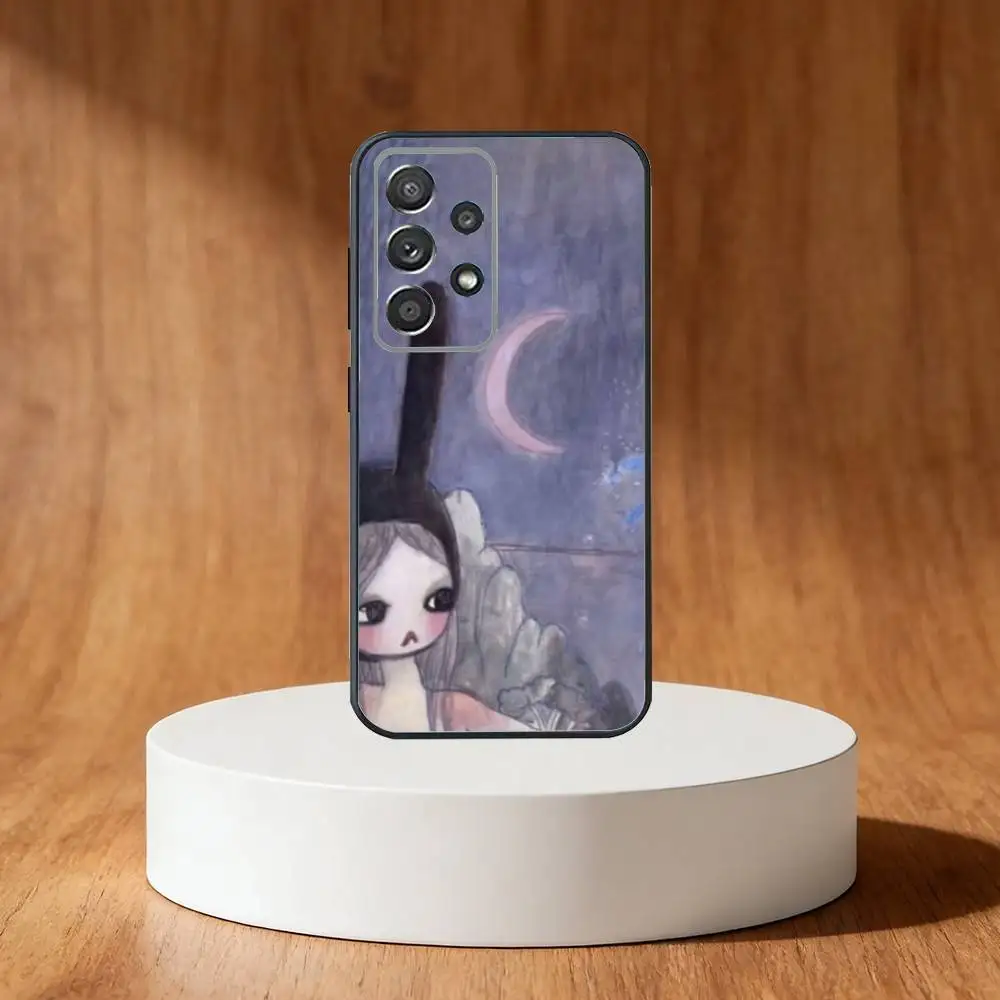 حافظة هاتف A-Art A-Aya T-Takano لهاتف سامسونج S25، S24، S21، S22، S23، S30، Ultra، S20، Plus، Fe، Note، 10,9,5G غطاء أسود