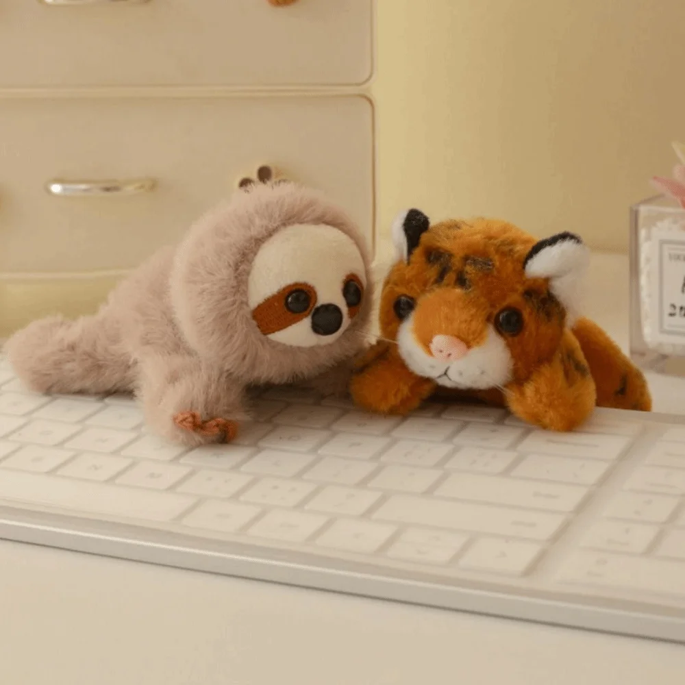 Magnetic Suction Cartoon Animal Fridge Magnets Cute Design Soft Material Animal Elephant Lying Down Posture