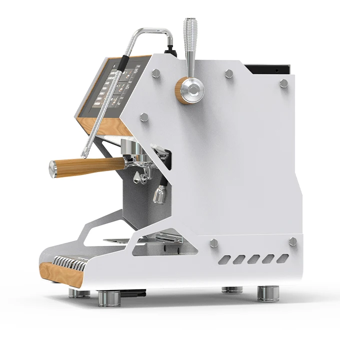 Commercial Office Professional Large Capacity Cappuccino and Espresso Coffee Machine With Milk Frother