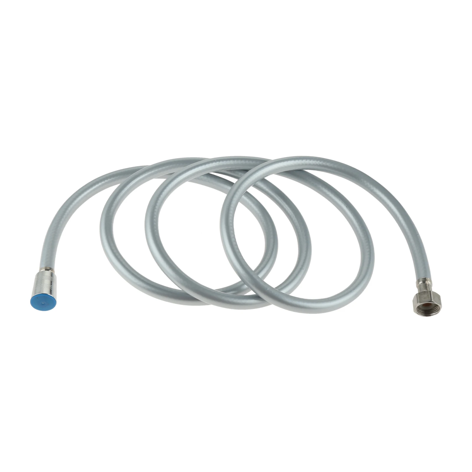 1.5m/2m PVC Shower Hose Standard 1/2” Flexible Leak-Proof Shower Hoses Bathroom Accessorie w/ Chrome Low Pressure Shower Tubing