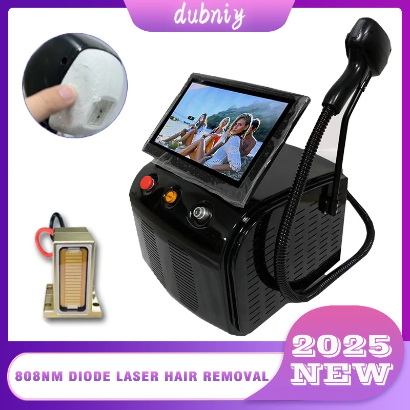 

Portable 808 1064 755Nm Diode Laser Professional Beauty Equipment For Salon Laser Hair Removal Machines