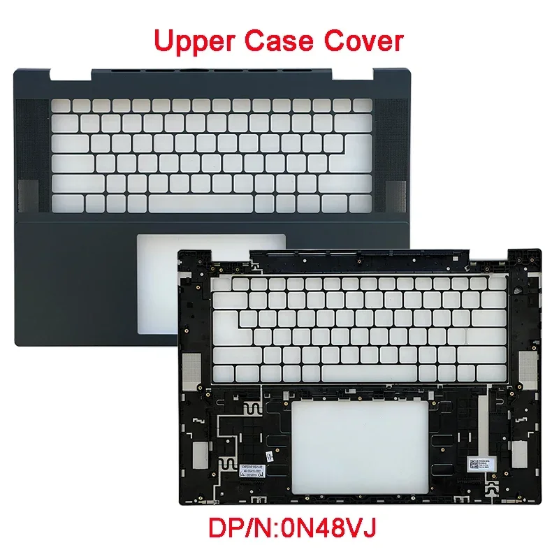 New For Dell inspiron16Plus 7630 7635 2in1 Upper Case palmrest 0N48VJ 0PNHNK 03RTH4 062W98 0NH2X5 0VR1TJ 0PNHNK 0MJGK6