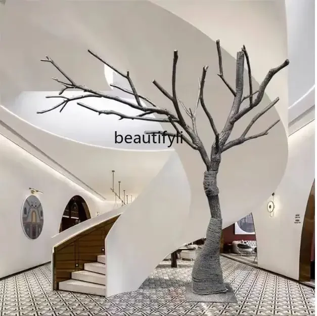 

FG11 имитация мертвого дерева, большой настоящий ствол, искусственные деревья, реквизит, дерево, отель, гостиная, украшение для кофейни