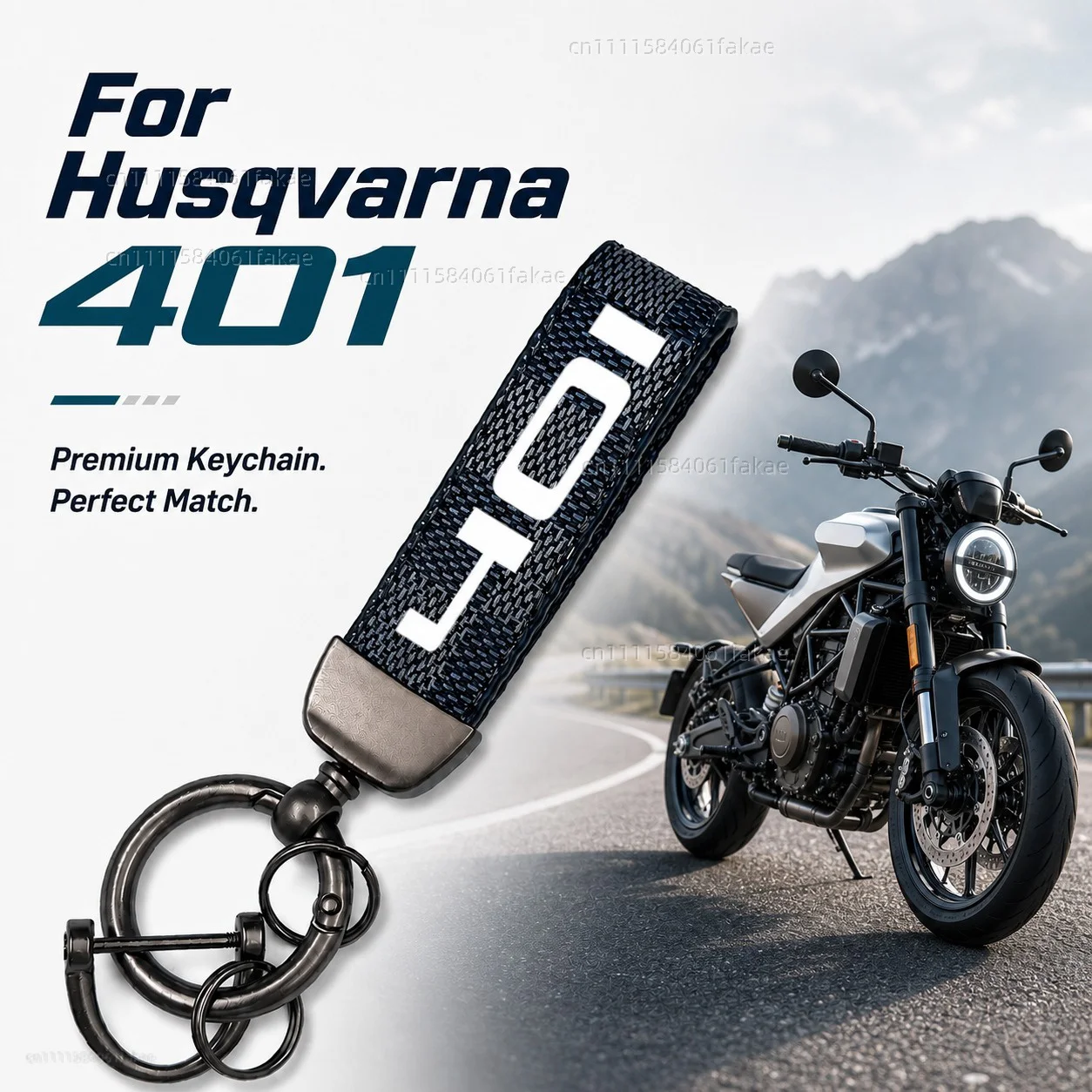 

For Husqvarna Svartpilen 401 Vitpilen 401 Svartpilen401 Motorcycle Keychain Custom Logo Gift for Rider Men Women