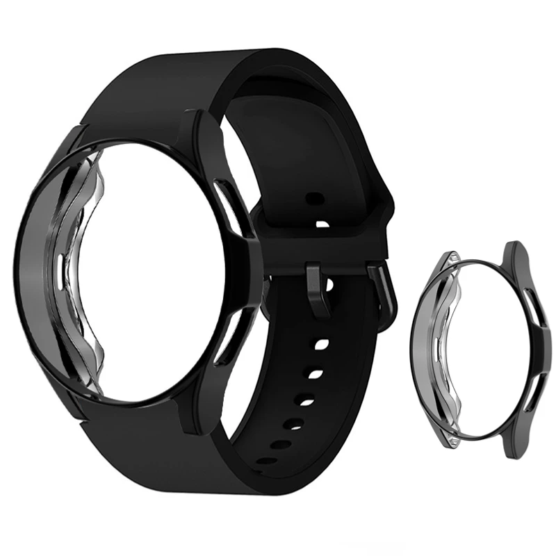 

Strap + case two-piece set For Samsung Galaxy watch 4 40mm 44mm sports watch anti-fall wristband For Watch 4 Classic 42mm 46mm