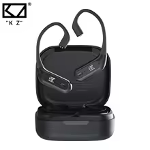 KZ AZ09 PRO Atualização Cabo de fone de ouvido sem fio com gancho Bluetooth 5.2 com estojo de carregamento para fone de ouvido com fio KZ
